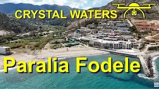 Paralia Fodele &ndash; Heraklion &ndash; Kreta &ndash; von oben &ndash; 4K Drohnenvideo &ndash; Crete drone video