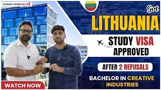 Visa ❌ Rejected? Sajan's Journey ✈️: Canada & Latvia to Lithuania 🎯Success! | IndoEuropean
