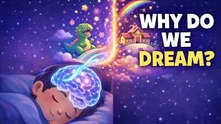 Why Do We Dream? 🧠🌙 | REM Sleep, Nightmares & The Science of Dreams for Kids #Dreams #Nightmare