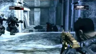 Gears of War 2: Gameplay Horde (Insane) Canals