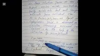 Cytoplasm | Biology Lecture 