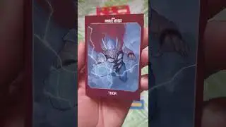 Opening Booster Pochette Marvel Versus Official Trading Cards Best of Panini #163