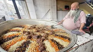 Amazing Sher Pulao in Mazar Afghanistan | Traditonal kabuli Pulao in mazar sharif
