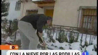 Nieve Santiago de la Espada 2 de Diciembre