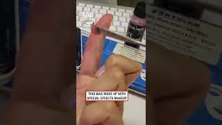 Sliced finger illusion 🤣 (🎥: BViral)