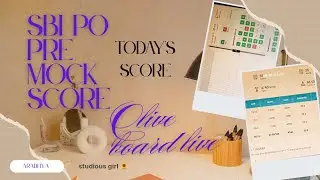 👉 Sach Bataun?Aaj ka SBI PO Pre Mock Score.Oliveboard Live.Mocks don&rsquo;t judge you, they guide you 📊 