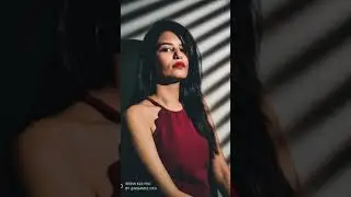 Shadow Pattern Portraits Photography With Smartphone 
