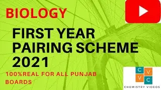Biology new pairing scheme 2021