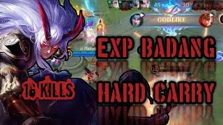 MRO 1st Round | 16 Kills | EXP Hard Carry | X2PE Badang Exp Hard Carry Gameplay