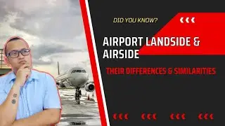 AIRPORT LANDSIDE and AIRSIDE | What's the difference? | Aircraft Mechanic