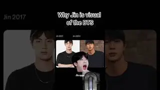 Why Jin is visual of the BTS🌚#bts #jinoppa #kpop #jin #shorts
