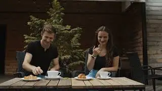 Two Couple Having Conversation Through Sign Language | Free Stock Video - No Copyright | 4K