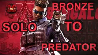 BRONZE TO PREDATOR ONE STREAM (SOLO) PS5 Currently Diamond. 19  HOURS IN