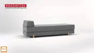 Idouble b&auml;ddsoffa med tr&auml; ben fr&aring;n Innovation living
