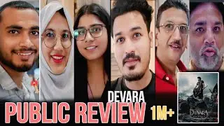 DEVARA MOVIE || AMAZING PUBLIC REVIEW 😱 || DEVARA PUBLIC REACTION || (IN SAHU PVR)