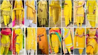 Festival Season Special Yellow Colour Punjabi Suit Design Ideas for Girls 2024