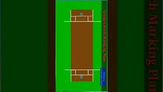 Cricket pitch easy marking plan || cricket pitch size || cricket pitch measurements || cricket pitch