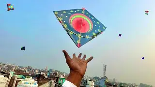 Kite Looting On Other Kite Catching | On Roof Top | Kite 