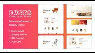 Fusta - Furniture Shopify Theme | Themeforest Templates