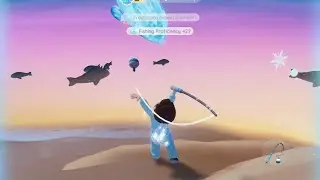 Heartopia - Attempting to catch the Frostspore Whale Shark
