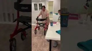 Drive Nitro Wheel Rollator #walker #rollator #mobilityaid #mobilityaids #DurableMedicalEquipment