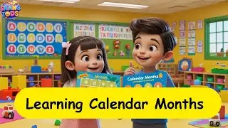 Kids Learning Calendar Months | Pre Nursery Learning Videos #kidslearning #shiningtods #preschool