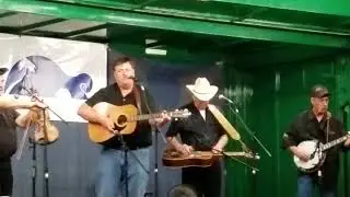 Bill blue playing at the south Florida bluegrass Association festival