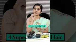 4 Best Food for Hair Growth & Gray Hair || आयुर्वेदिक Food || Dr. Rupali Jain- Ayurveda Consultant