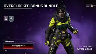 Epic Skin for Wraith (Overclocked), S12 Store Update. [Apex Legends - Highlight - Feb.22]