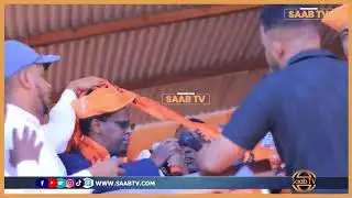 #Toos-Live: Isku soo baxa Taageerayaasha Xisbiga WADDANI ee Magaalada Burco