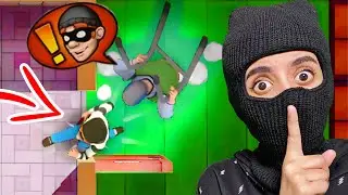أنا حراميه محترفه😈🤣! | Robbery Bob
