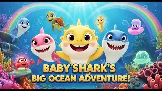 Baby Shark&rsquo;s Big Ocean Adventure 🦈🌊 | 3D Cartoon Kids Poem | Fun Rhymes & Songs for Children