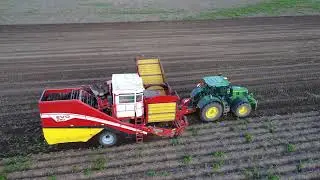 Zber zemiakov 2025|PD Žlkovce-Ratkovce|2x New Holland|3x John Deere|MCCORMICK 