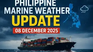 The Philippine Marine Weather Report Today &ndash; 08 December 2025