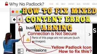 How to Fix Mixed Content Error on my WordPress site? [EASY FIX]☑️