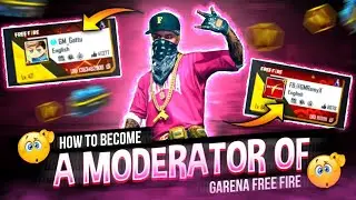 HOW TO BECOME A MODERATOR OF GARENA FREE FIRE 🤔 | #ffshorst #fffact