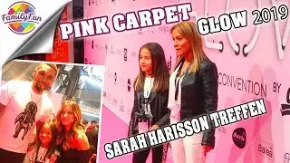 GLOW STUTTGART pink Carpet  🤩 Stars SARAH HARISSON HAUTNAH TREFFEN  😍 Mileys Welt & Family Fun