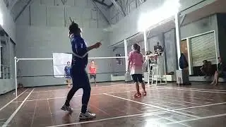 (ZAHRA/JACK VS CECEP/UDIN) MABAR PERSAHABATAN BADMINTON GOR MARA LEUWIPANJANG BANDUNG
