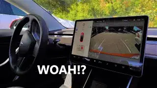 Tesla Version 10 Software Update on a Model 3 - WATCH ENHANCED SUMMON FROM THE INSIDE OF THE CAR!!!