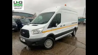 2016 66 Reg Ford Transit Workshop Utility Van 2.2 TDCi 350 RWD L3 H3 Euro 6 5dr