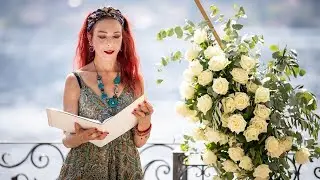 💙Symbolic Wedding Ceremony Vows & Exchange Rings Rossana Trabattoni Wedding Celebrant Italian Lakes