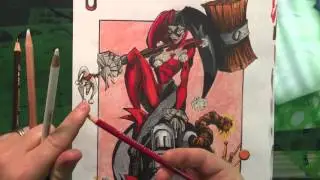 Tutorial: Colored Pencil Over Marker