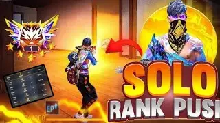 BR RANK PUSH LIVE STREAM 💪 SOLO RANK PUSH 🔥