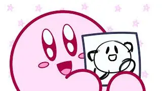 How to draw Kirby