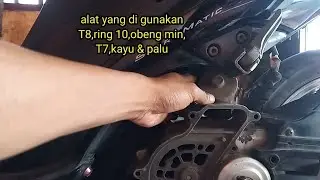 cara bongkar dynamo stater suzuki spin 125 memang beda