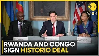 Rwanda & Congo Sign US-Brokered Peace Deal | Boost for Mineral Investments | WION
