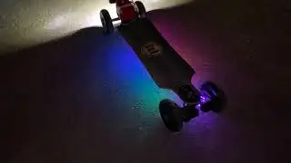 My RGB LED lighting system for my Evolve bamboo gtx