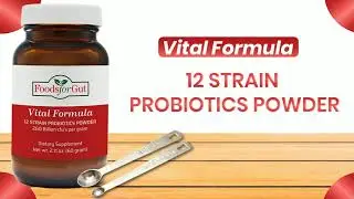 Vital Formula 12 Strain Probiotic Powder | Made in USA | NO Additives