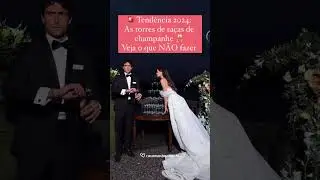 🥂Vai ter no seu casamento? #tendencias #casamentos