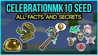 Terraria 1.4.2.3 - Everything About 10th Anniversary Secret World Seed